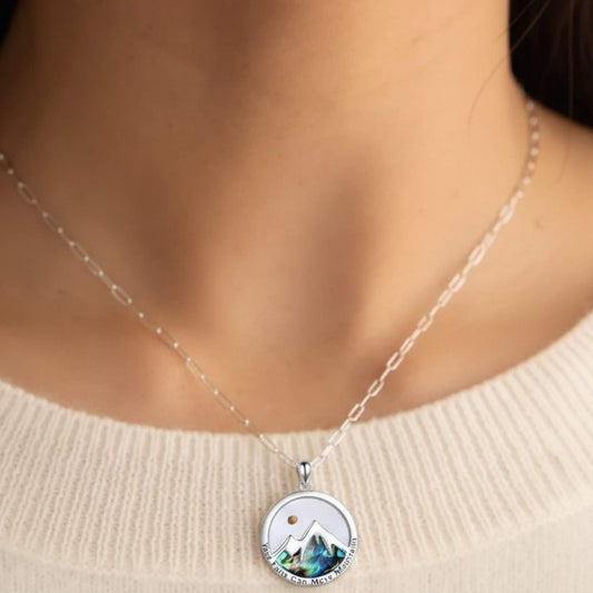 Your Faith Can Move Mountains - Necklace